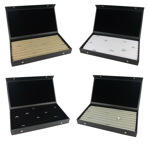 Black leatherette textured - black,