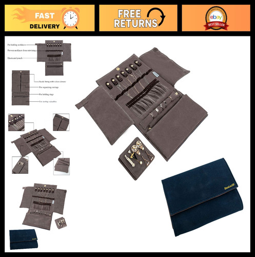 Jewelry organizer roll - jewelry,