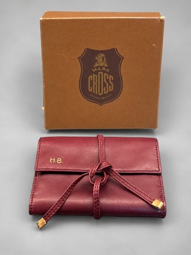Vintage mark cross burgundy - vintage,