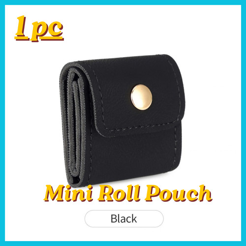 Mini leather travel jewelry - pu,