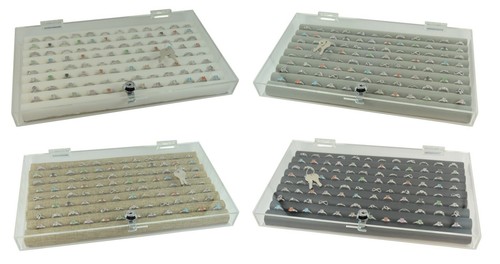 Lockable ring display case - case,
