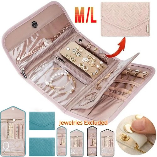 Foldable travel jewellery roll - jewellery,