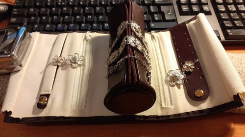Jewellery roll wrap - roll, for