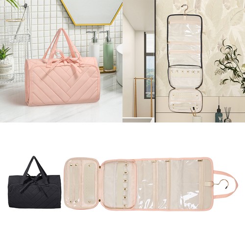 Foldable travel jewelry case - foldable,