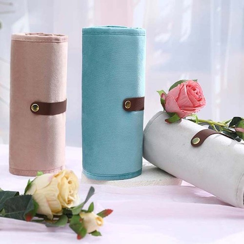 Rolled jewelry storage bag - rolled,