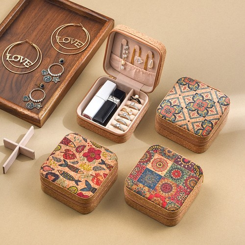 Square necklace ring case - necklace,