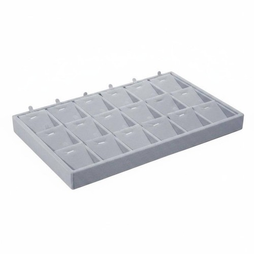 Velvet jewelry tray - velvet,