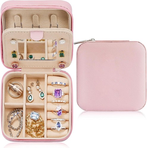 Travel jewelry case pink - travel,