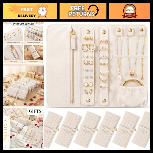 Pcs cream white velvet - 6,